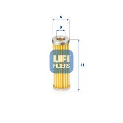 Palivový filter UFI 26.680.00