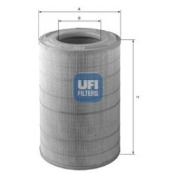 Vzduchový filter UFI 27.358.00