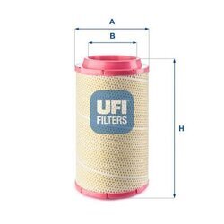 Vzduchový filter UFI 27.F16.00