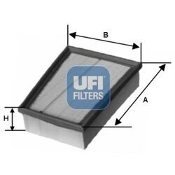 Vzduchový filter UFI 30.095.00