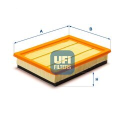 Vzduchový filter UFI 30.290.00