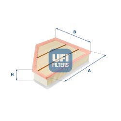 Vzduchový filter UFI 30.357.00