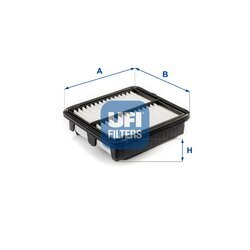 Vzduchový filter UFI 30.451.00