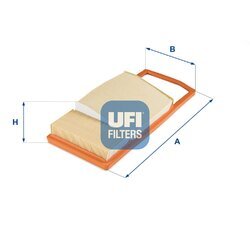 Vzduchový filter UFI 30.795.00