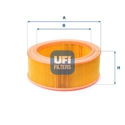 Vzduchový filter UFI 30.917.01