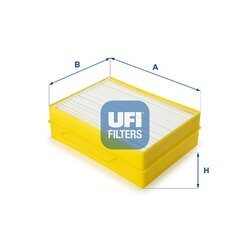 Filter vnútorného priestoru UFI 53.066.00
