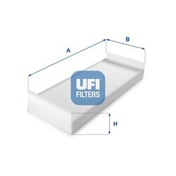 Filter vnútorného priestoru UFI 53.165.00