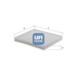 Filter vnútorného priestoru UFI 53.534.00