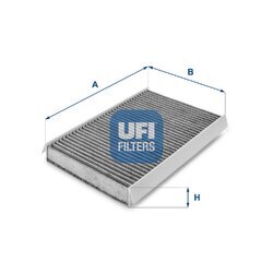 Filter vnútorného priestoru UFI 54.111.00