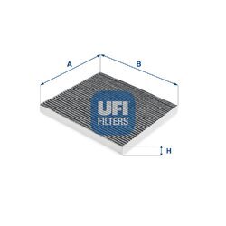 Filter vnútorného priestoru UFI 54.273.00