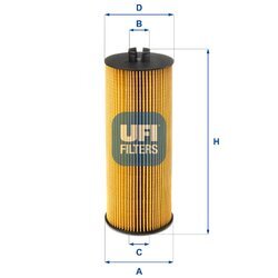 Olejový filter UFI 25.036.00