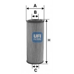 Olejový filter UFI 25.132.00