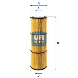 Olejový filter UFI 25.181.00