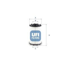 Olejový filter UFI 25.259.00
