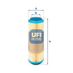 Vzduchový filter UFI 27.593.00