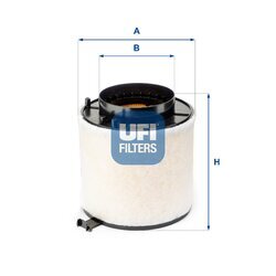Vzduchový filter UFI 27.693.00