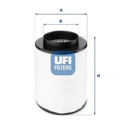 Vzduchový filter UFI 27.B54.00