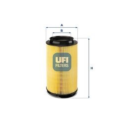 Vzduchový filter UFI 27.E52.00