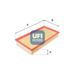 Vzduchový filter UFI 30.077.00