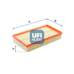 Vzduchový filter UFI 30.087.00
