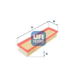 Vzduchový filter UFI 30.185.00