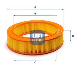 Vzduchový filter UFI 30.871.00