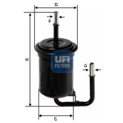 Palivový filter UFI 31.751.00