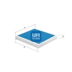 Filter vnútorného priestoru UFI 34.176.00