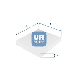 Filter vnútorného priestoru UFI 53.031.00