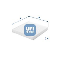 Filter vnútorného priestoru UFI 53.368.00