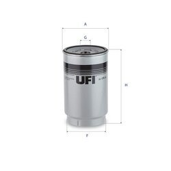 Palivový filter UFI 24.476.00
