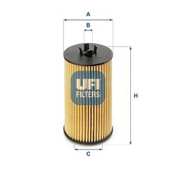 Olejový filter UFI 25.199.00