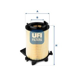 Vzduchový filter UFI 27.401.00