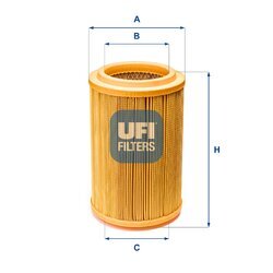 Vzduchový filter UFI 27.E34.00