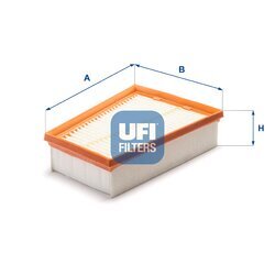 Vzduchový filter UFI 30.A70.00