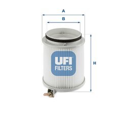 Filter vnútorného priestoru UFI 53.292.00
