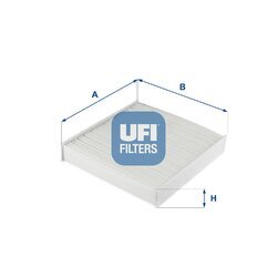Filter vnútorného priestoru UFI 53.321.00