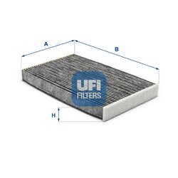 Filter vnútorného priestoru UFI 54.319.00