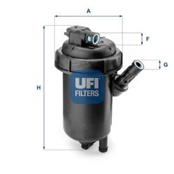 Palivový filter UFI 55.120.00