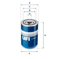 Palivový filter UFI 24.010.00