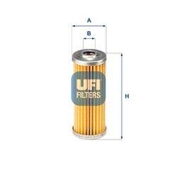 Palivový filter UFI 26.683.00