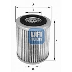 Vzduchový filter UFI 27.169.00