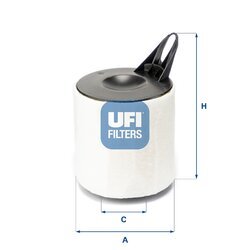 Vzduchový filter UFI 27.595.00