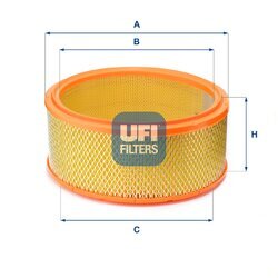 Vzduchový filter UFI 27.C95.00