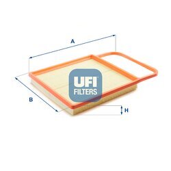 Vzduchový filter UFI 30.196.00