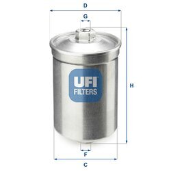 Palivový filter UFI 31.502.00