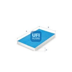 Filter vnútorného priestoru UFI 34.145.00
