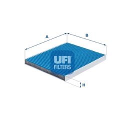 Filter vnútorného priestoru UFI 34.256.00