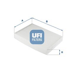 Filter vnútorného priestoru UFI 53.293.00