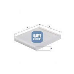 Filter vnútorného priestoru UFI 53.588.00